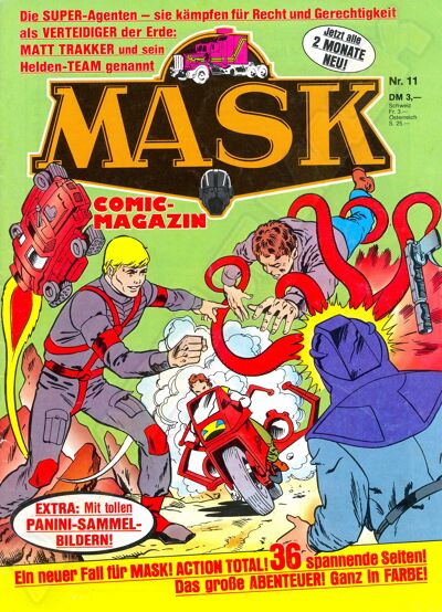 M.A.S.K. M.A.S.K. German comic no. 11 M.A.S.K. M.A.S.K. German comic no. 11